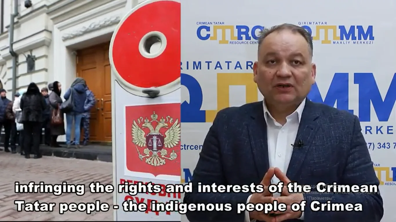 #LIBERATECRIMEA: Mejlis Statement on the observance of the rights of Crimean Tatars (26th episode)