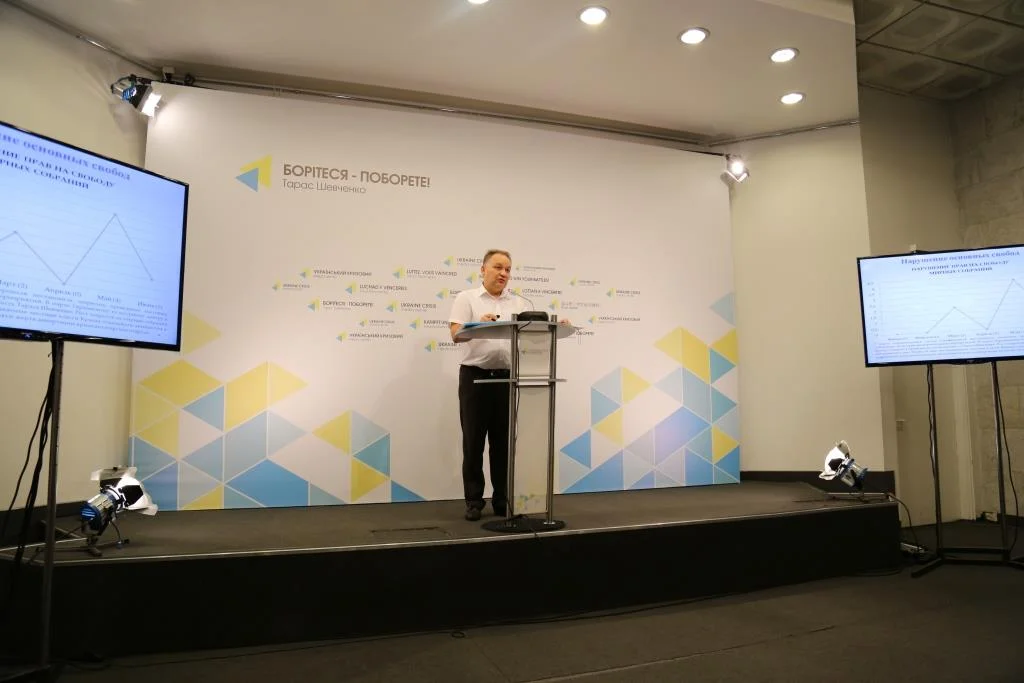Analysis of the violations in the occupied Crimea for the first half 2016 (full video)