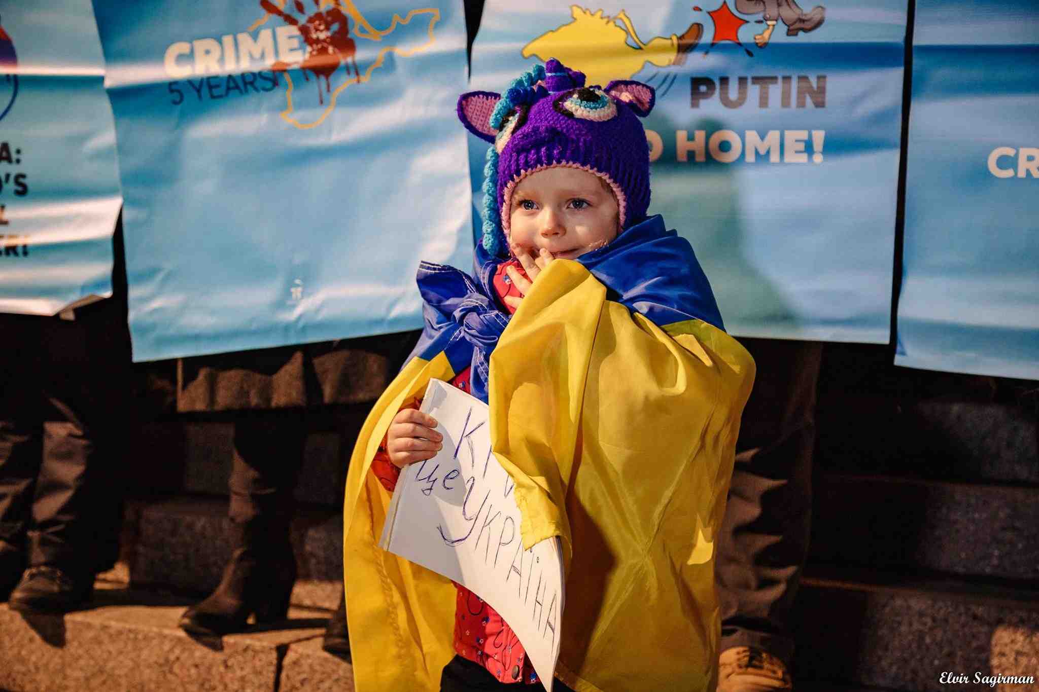 #LIBERATECRIMEA: в Киеве состоялась акция «Украина, помни: Крым оккупирован» (фоторепортаж)