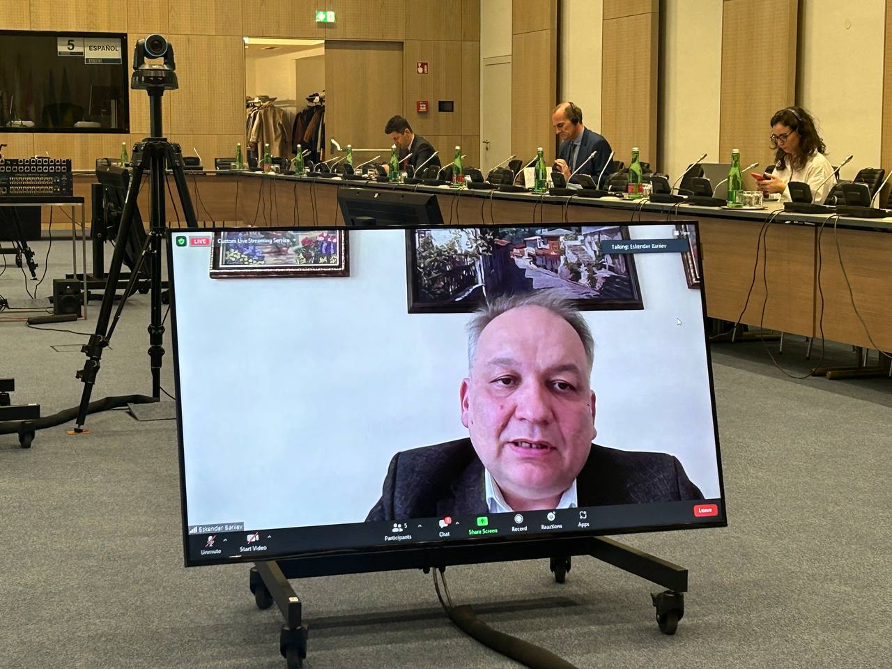 Бариев рассказал в ОБСЕ о пытках и нарушени прав человека в оккупированном Крыму
