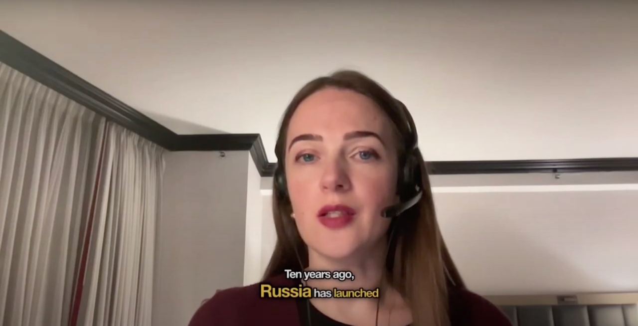 «Люди в Украине встречают День прав человека в борьбе за свободу и человеческое достоинство» — Александра Матвийчук