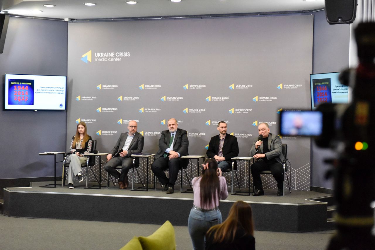 КРЦ провел пресс-конференцию, посвященную 81-й годовщине геноцида крымскотатарского народа