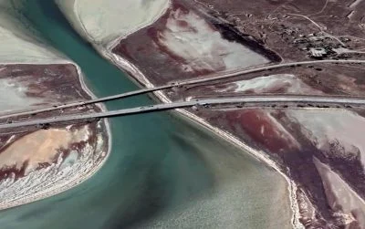 Окупанти заявили, що внаслідок атаки безпілотників знову пошкоджено міст у Чонгарі