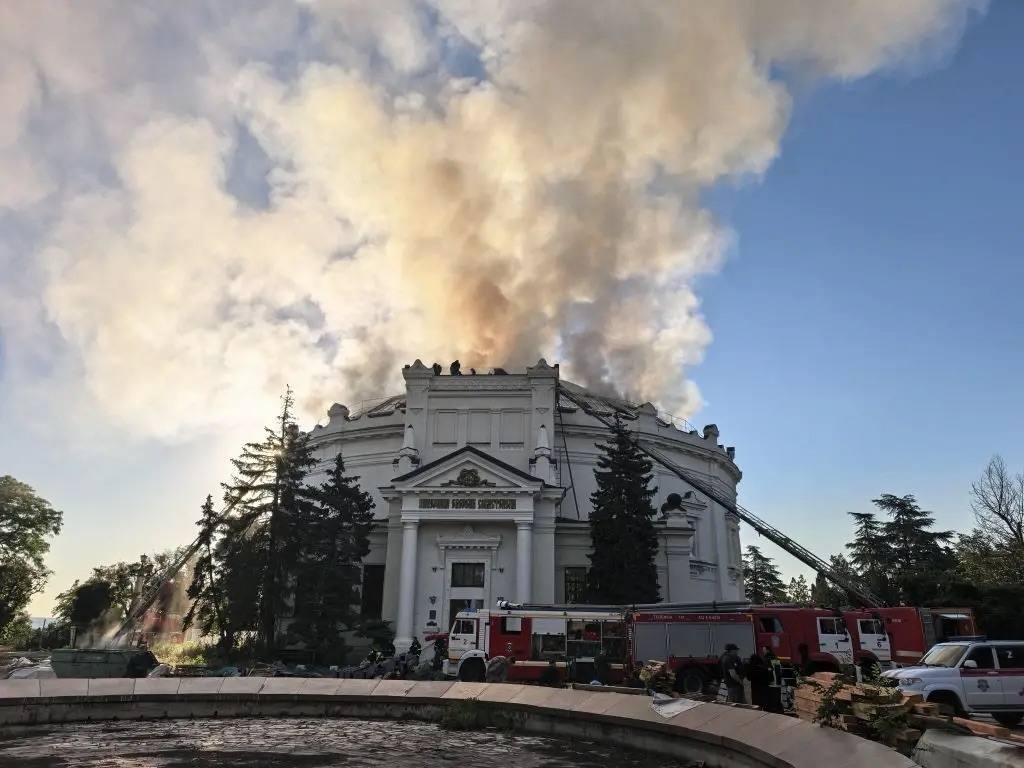 Окупаційна влада Акʼяра (Севастополя) заявила про пошкодження будівлі панорами «Оборона Севастополя 1854–1855 років»